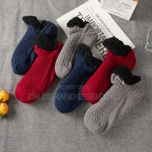 Winter Non-Slip Snow Socks Men Women Warm Comfort Sleep Socks