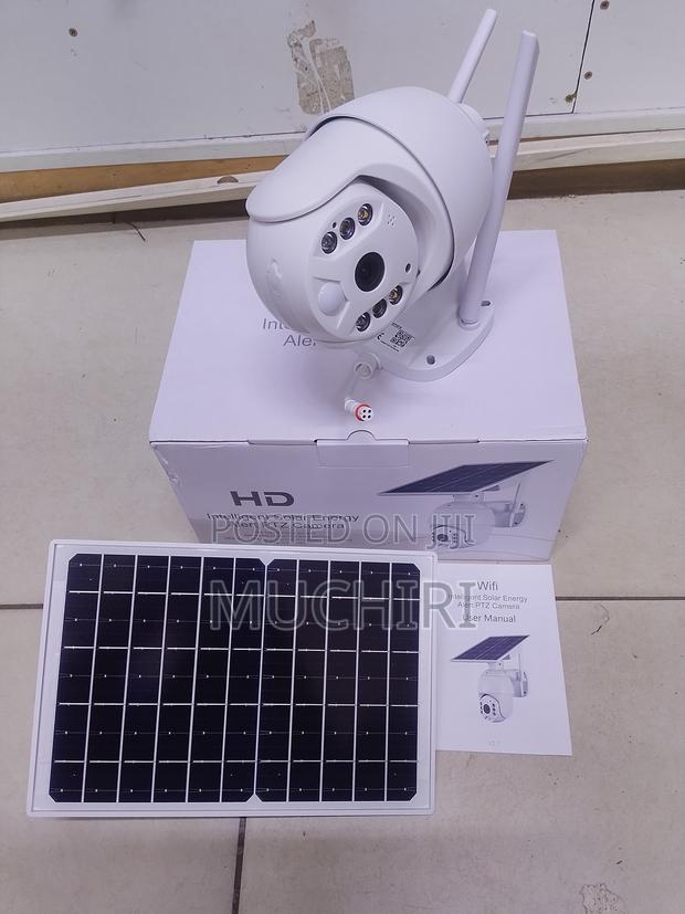 UBOX Single Lens 4G Solar Powered CCTV Camera SIM Card