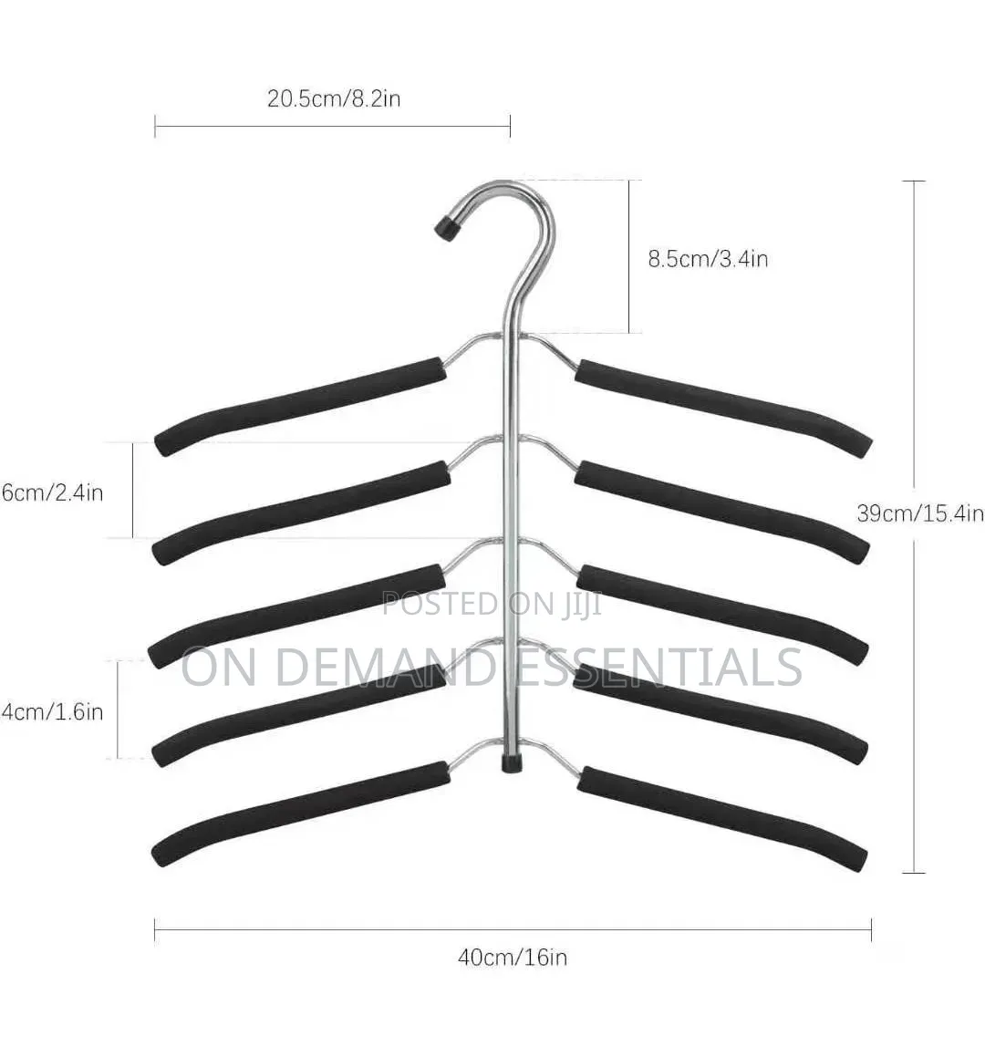 Multilayer Space Saving 5layer Hanger