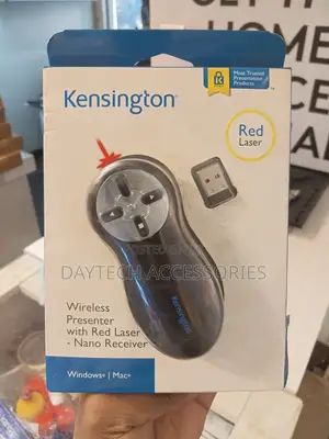 This Is a Kensington Wireless Presenter With Red Laser Model K33373US