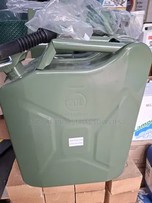 Aluminium Fuel Jerrican 20ltrs