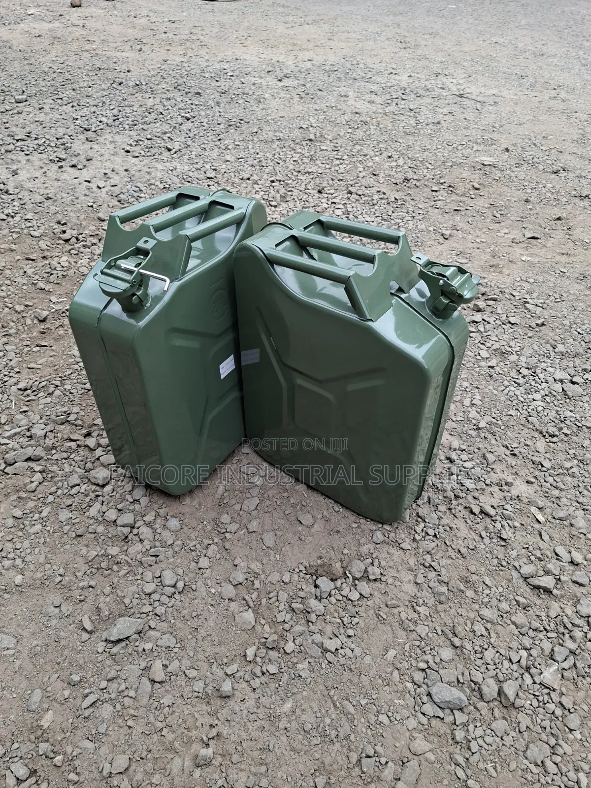 Metallic Fuel Jerrican