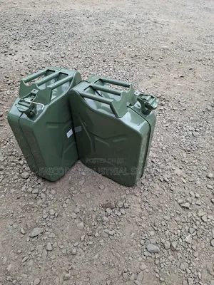 Metallic Fuel Jerrican