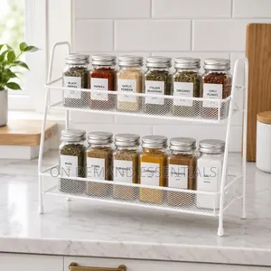 Multipurpose Corner Table Top Rack