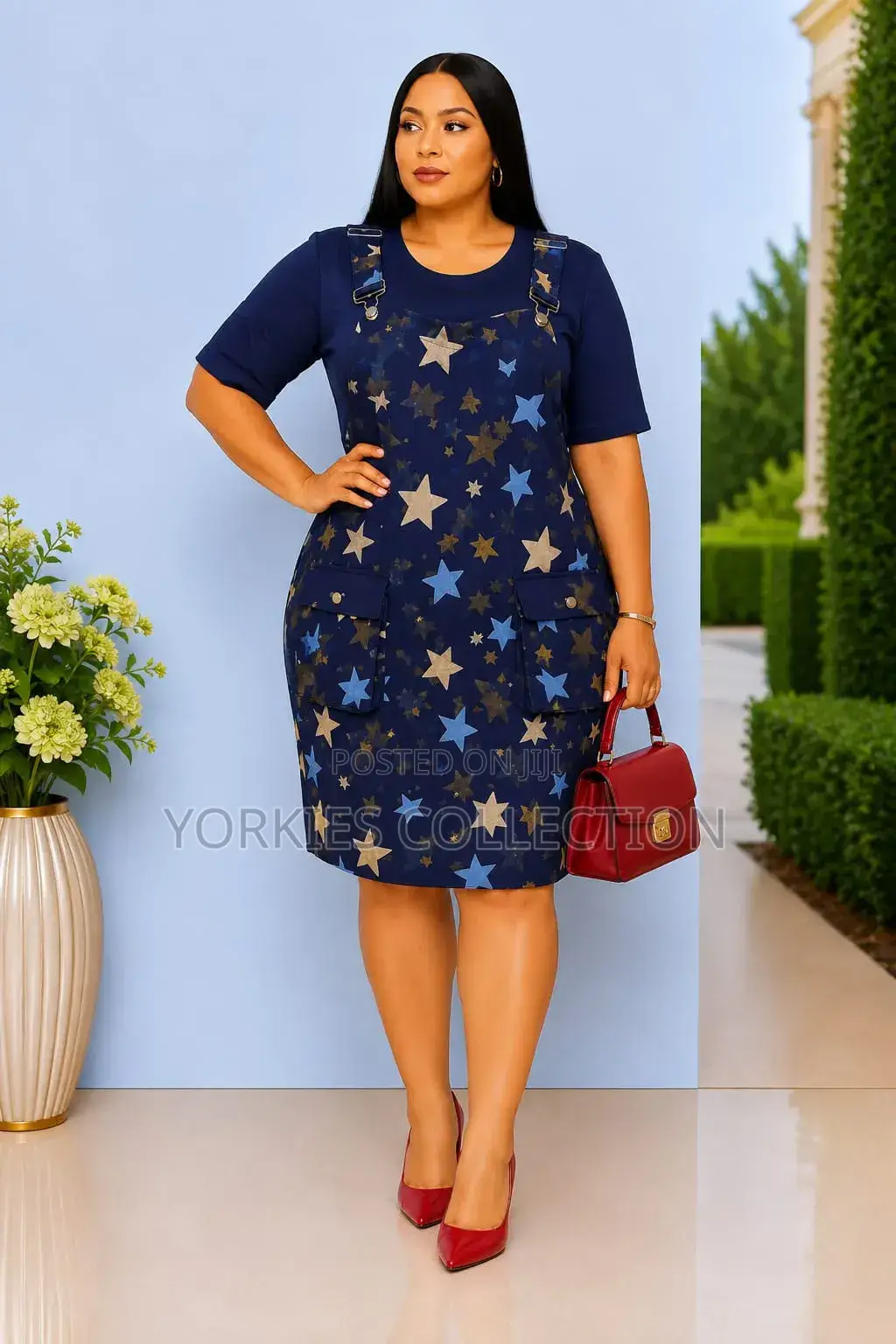 * Dungaree Dress