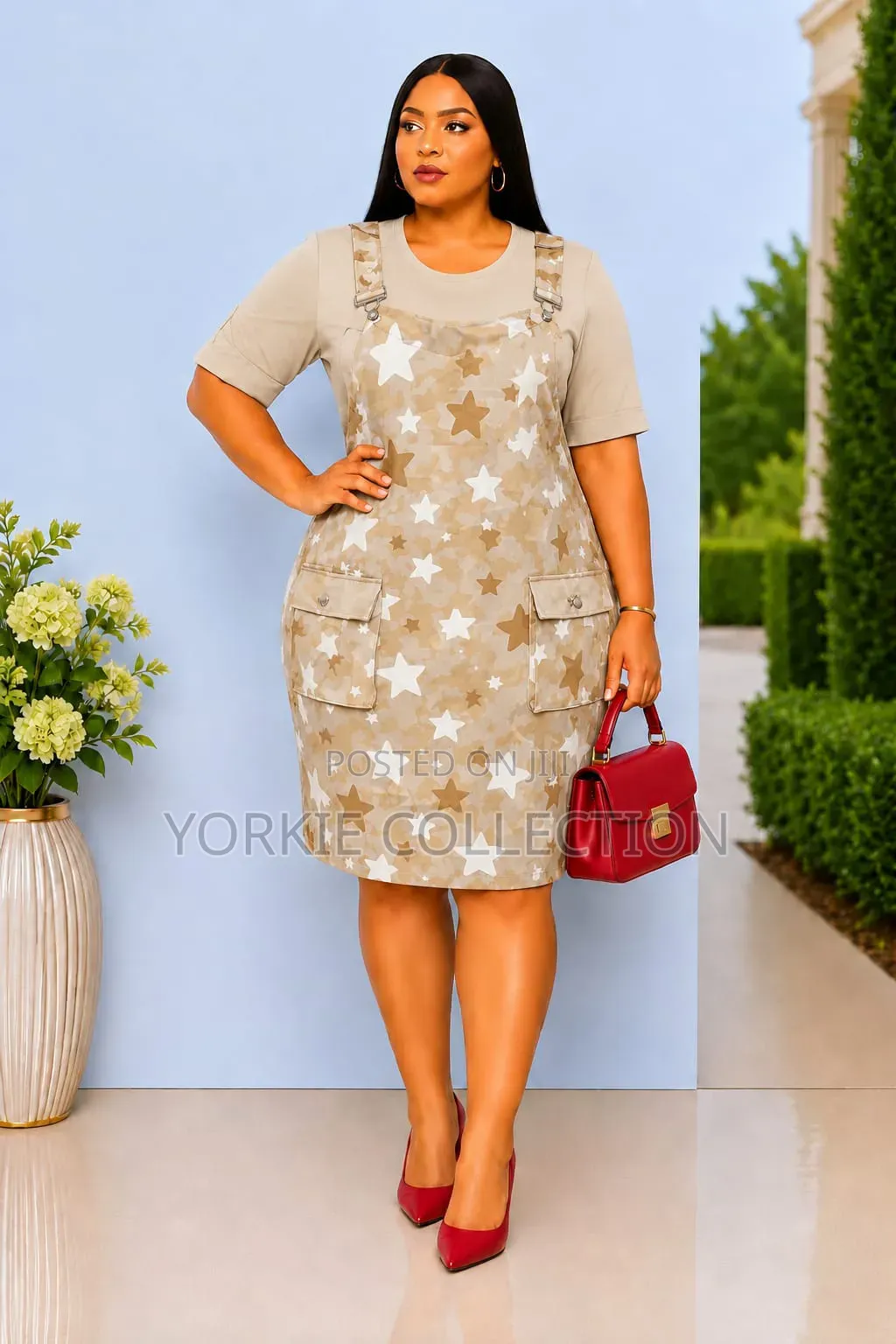 * Dungaree Dress