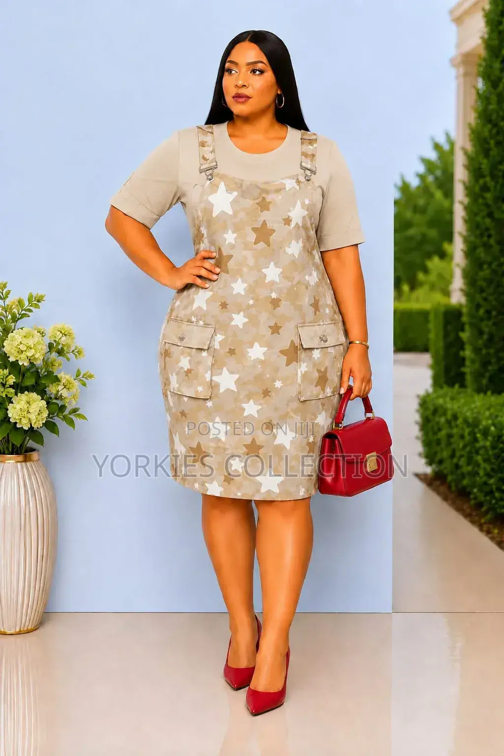 * Dungaree Dress