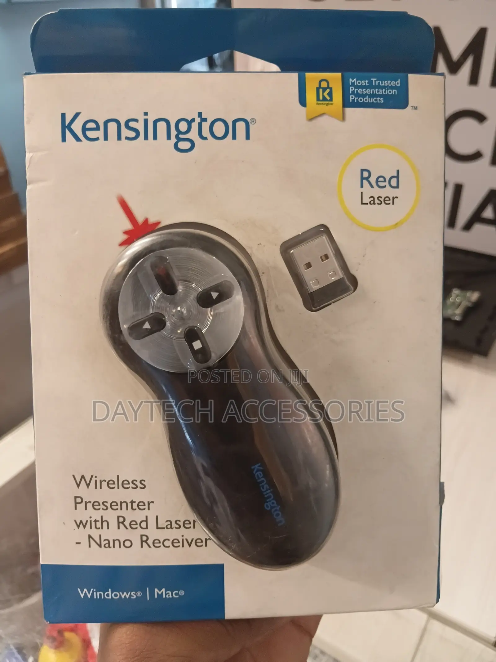 Kensington Wireless Control Presenter Laser Pointer Remote