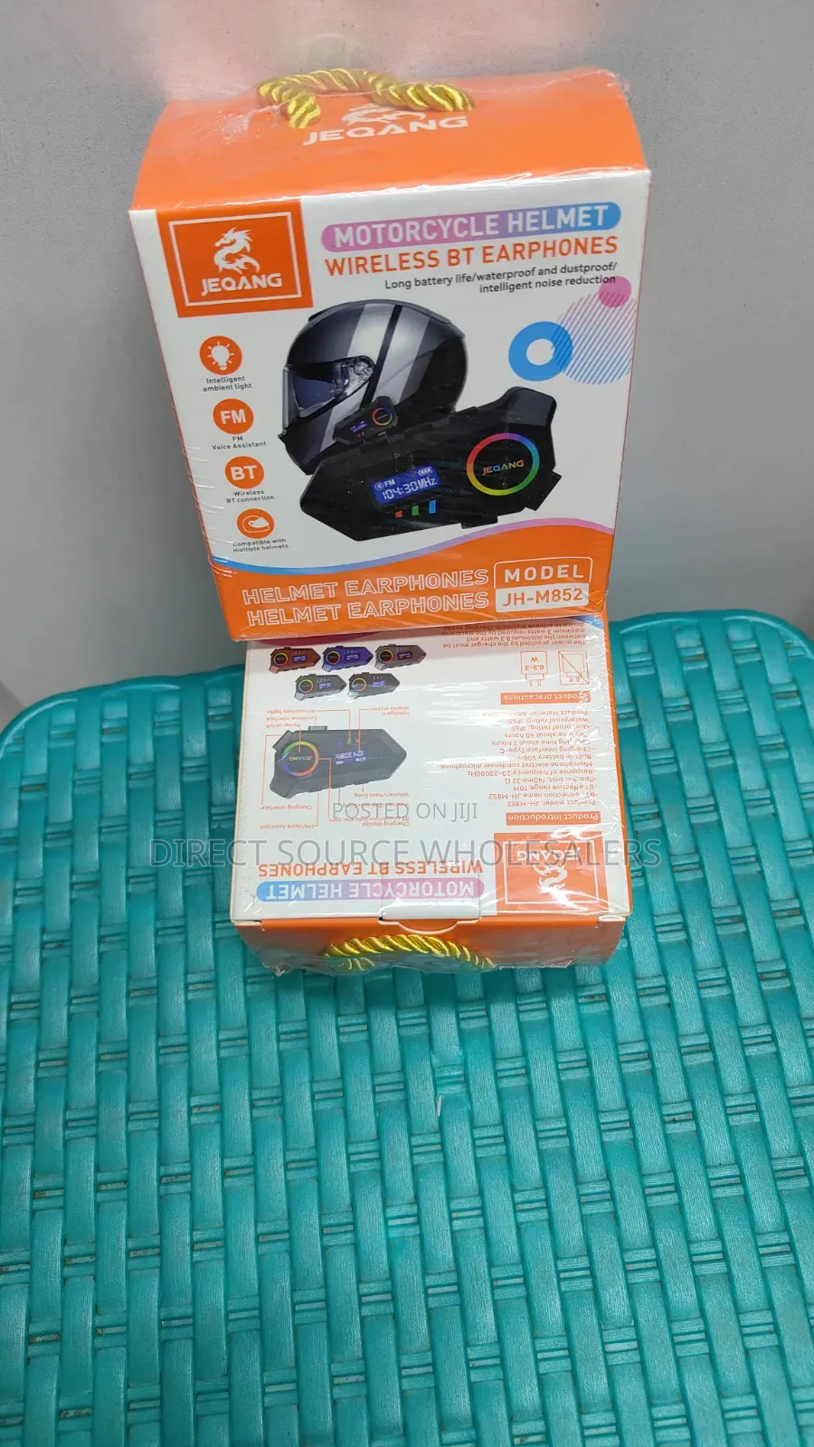 Motorcycle Helmet Bluetooth Headset Hands-Free Calls