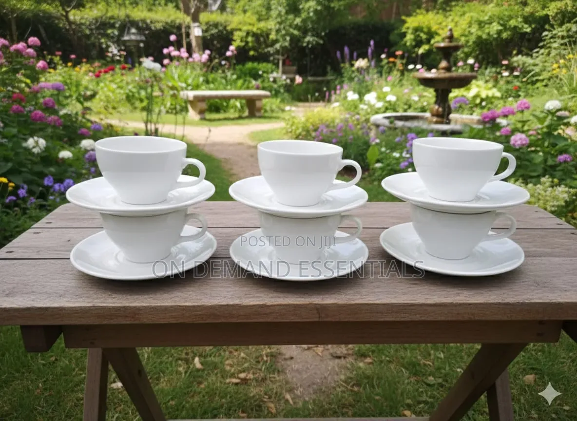 Single Cappuccino Cup and Saucer Small
