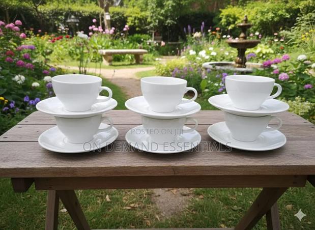 Single Cappuccino Cup and Saucer Small