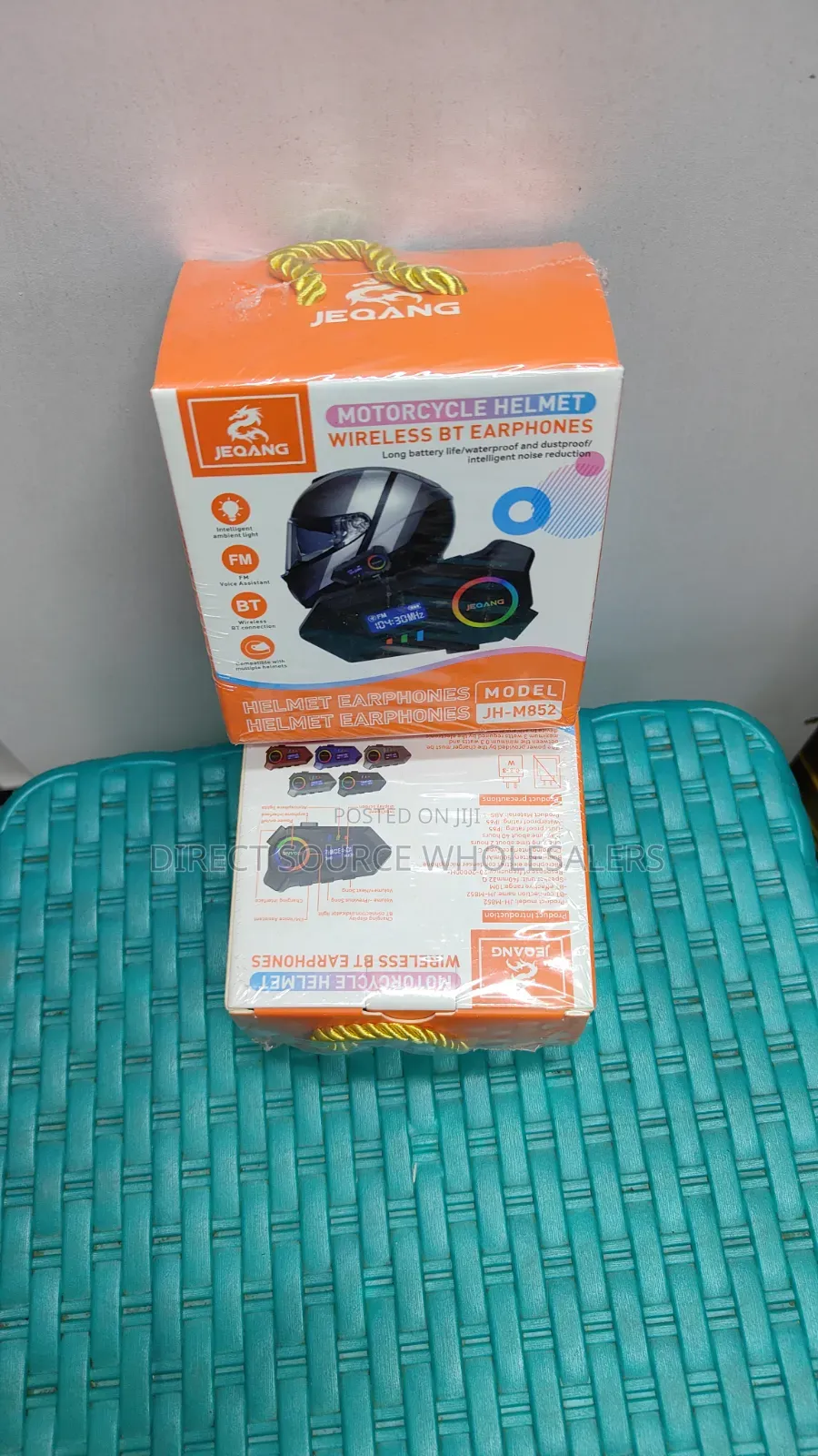 Wireless BT Helmet Earphones With Microphone