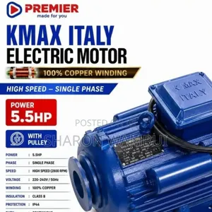 K-Max Italy 5.5Hp Electric Motor/5.5Hp K-Max Italy Electric Motor