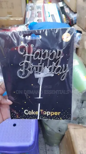 Happy Birthday Cake Topper