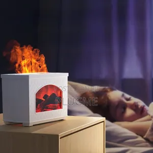 High Quality 3D Fireplace Aromatherapy Ultrasonic Cool Mist Humidifier