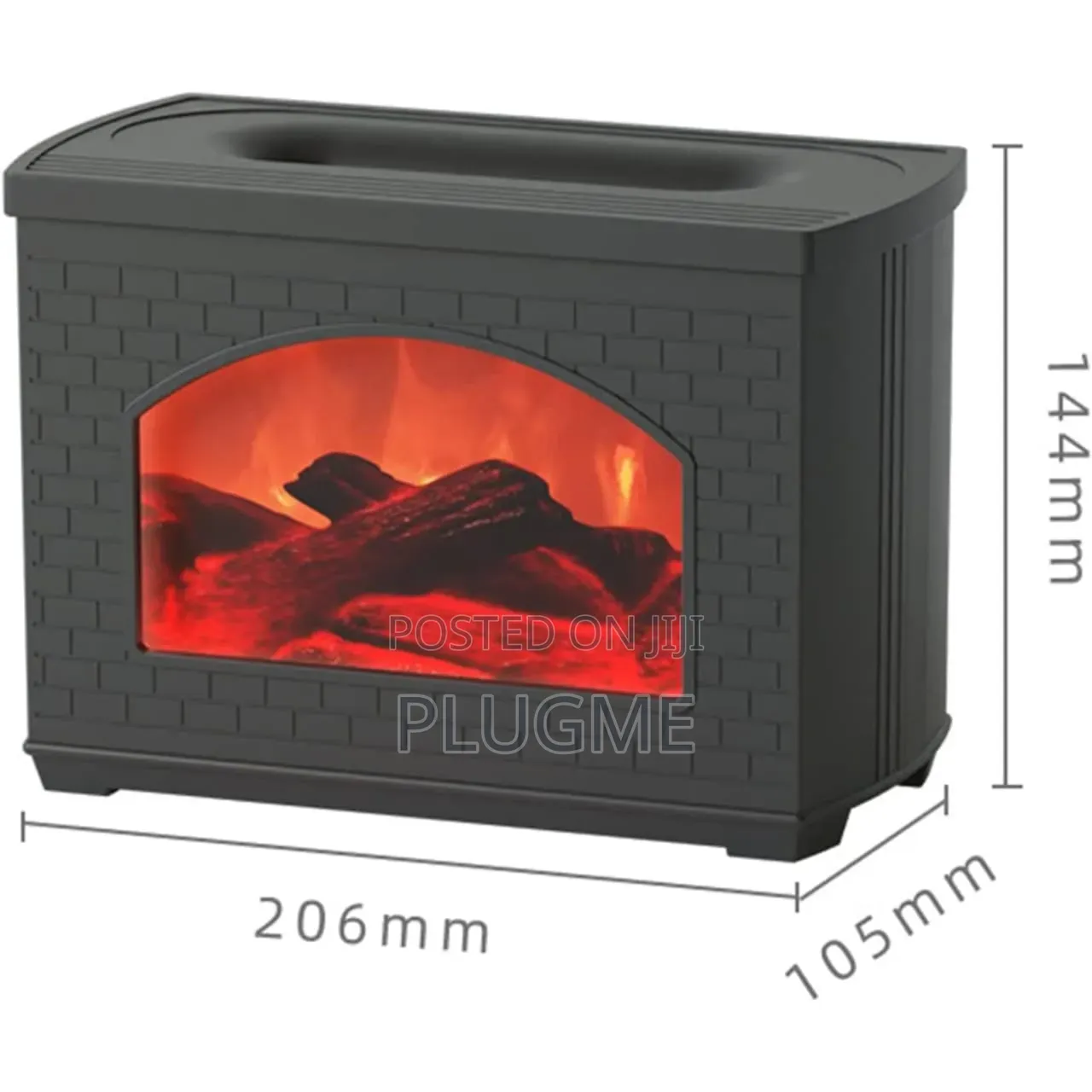 High Quality 3D Fireplace Aromatherapy Ultrasonic Cool Mist Humidifier