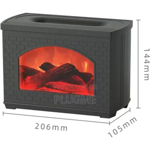 High Quality 3D Fireplace Aromatherapy Ultrasonic Cool Mist Humidifier