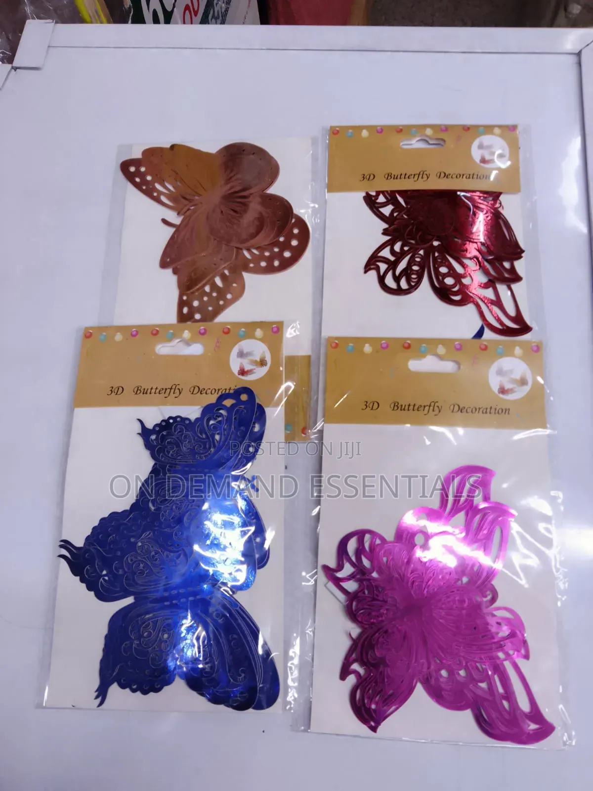 3D Butterfly Decor