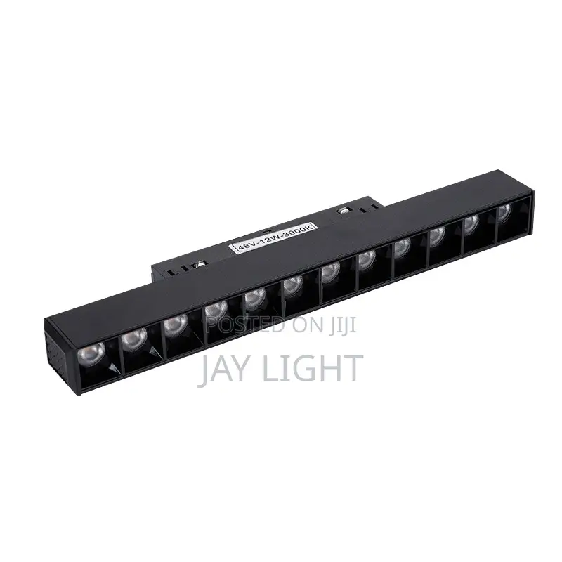 Ultra-Thin Aluminum 48V LED Magnetic Track Light