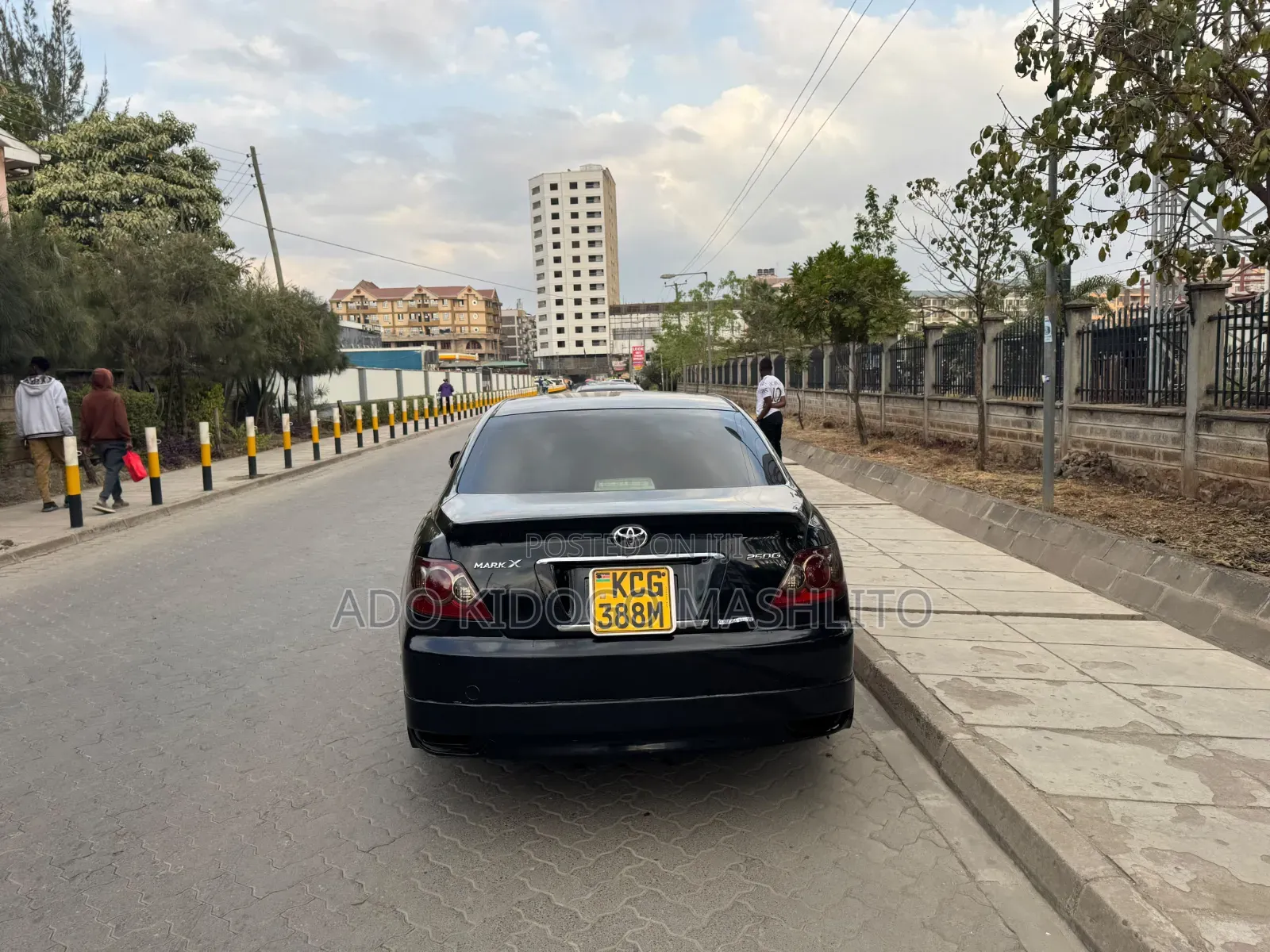 Toyota Mark X 2008 Black