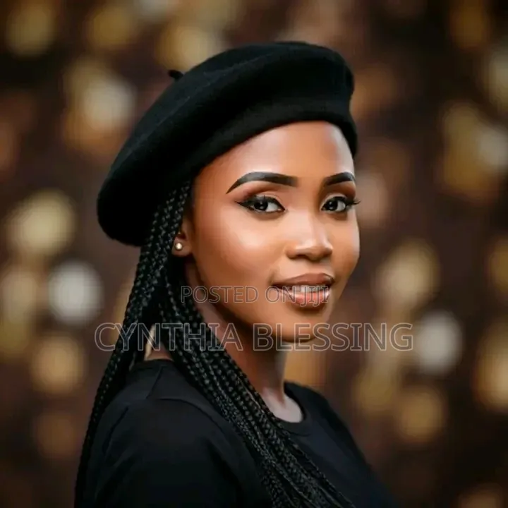 Black Woolen Beret