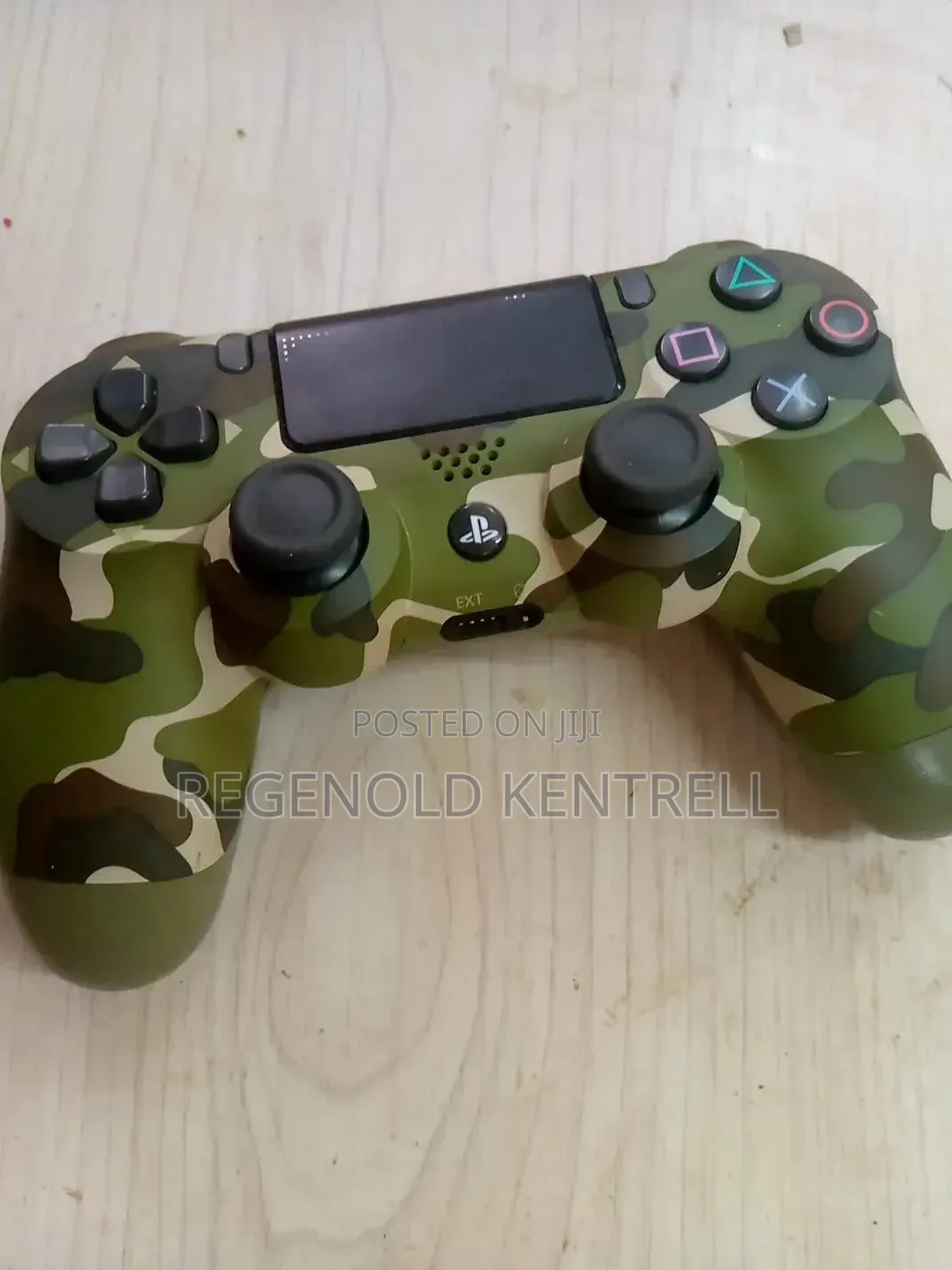 Original Sony Dualshock PS4 Wireless Controller -Green Camouflage
