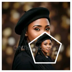 Black Woolen Beret