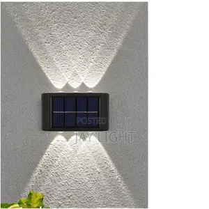 Outdoor Fence Lights Long Lasting LED Solar Decoration Lamp