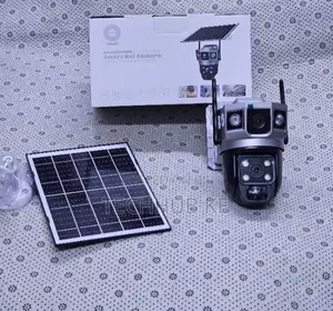 4G Dual Lens Solar CCTV Camera With 360° PTZ AI Tracking