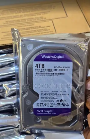 WD Purple 4TB Surveillance Internal Hard Disk Drive