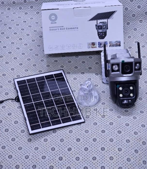 4G Solar Powered Dual Lens PTZ Camera for Home Business Security