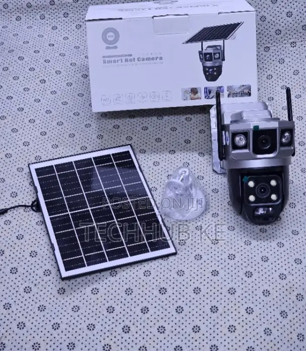 4G Solar Powered Dual Lens PTZ Camera for Home Business Security