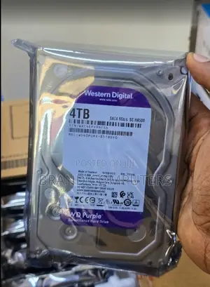 Brand New Western Digital Purple 4TB Surveillance Internal Hard Disk