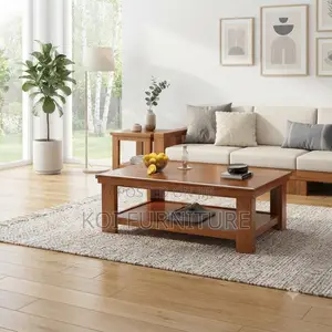 Coffee Table; Mahogany Excutive Master Centred Coffee Table