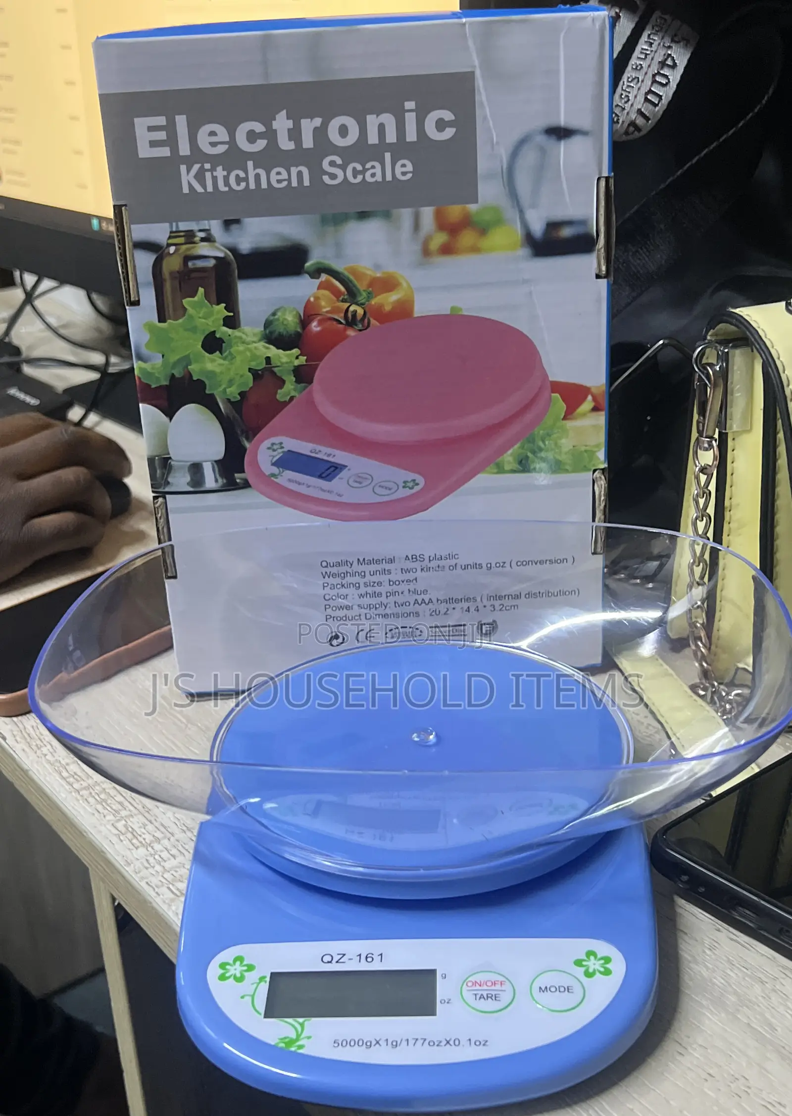 Digital Kitchen Scale 5kg. Max 