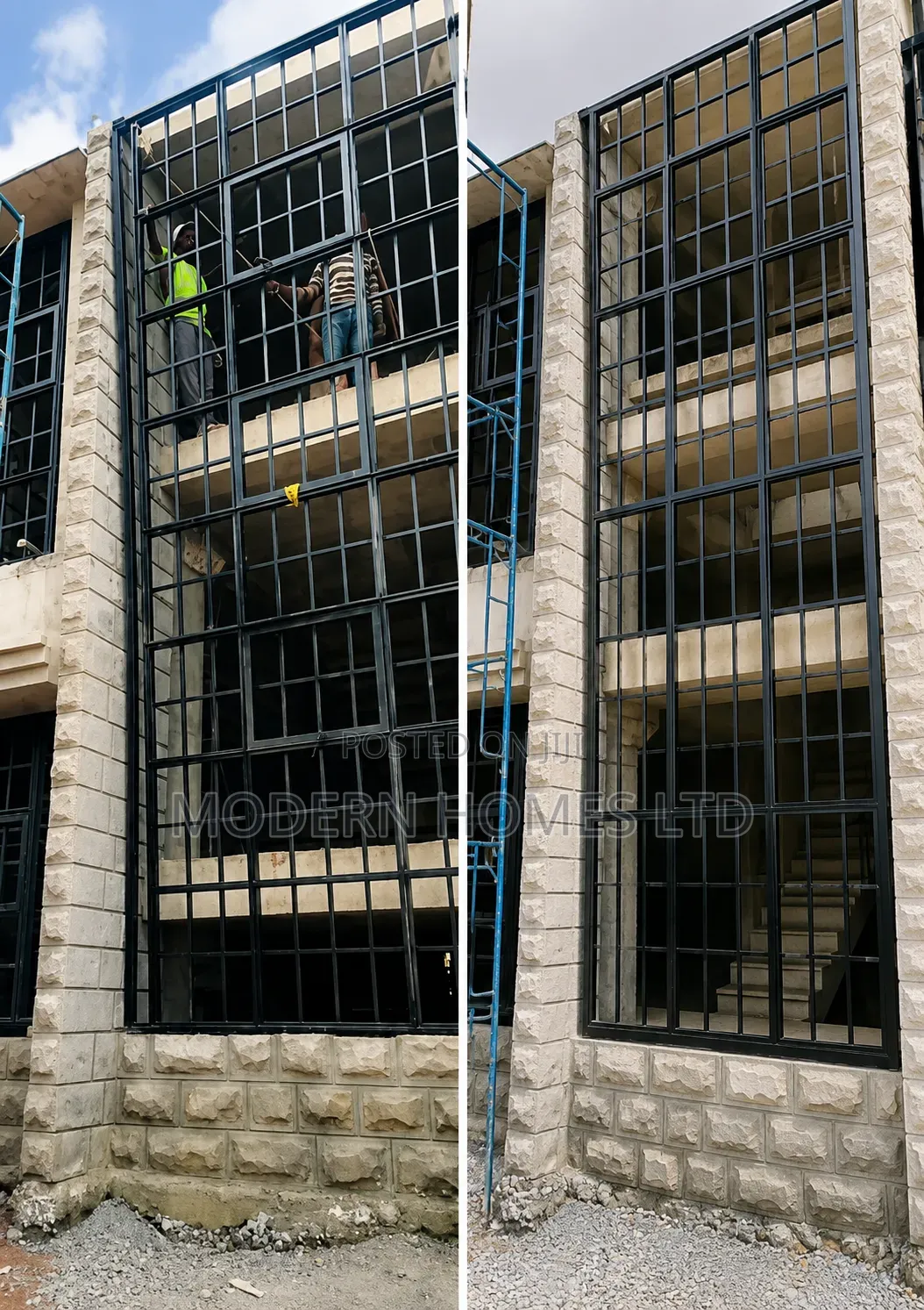 Large Heavy Duty Steel Doors and Windows