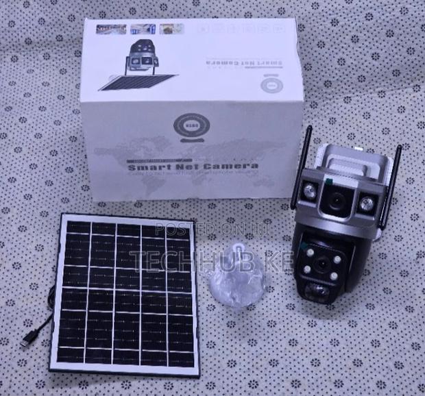 4g CCTV DUAL Screen Solar Camera Outdoor Sim Card Solar CCTV