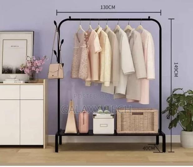 Clothes Rack With Shoe Rack - thumbnail 2