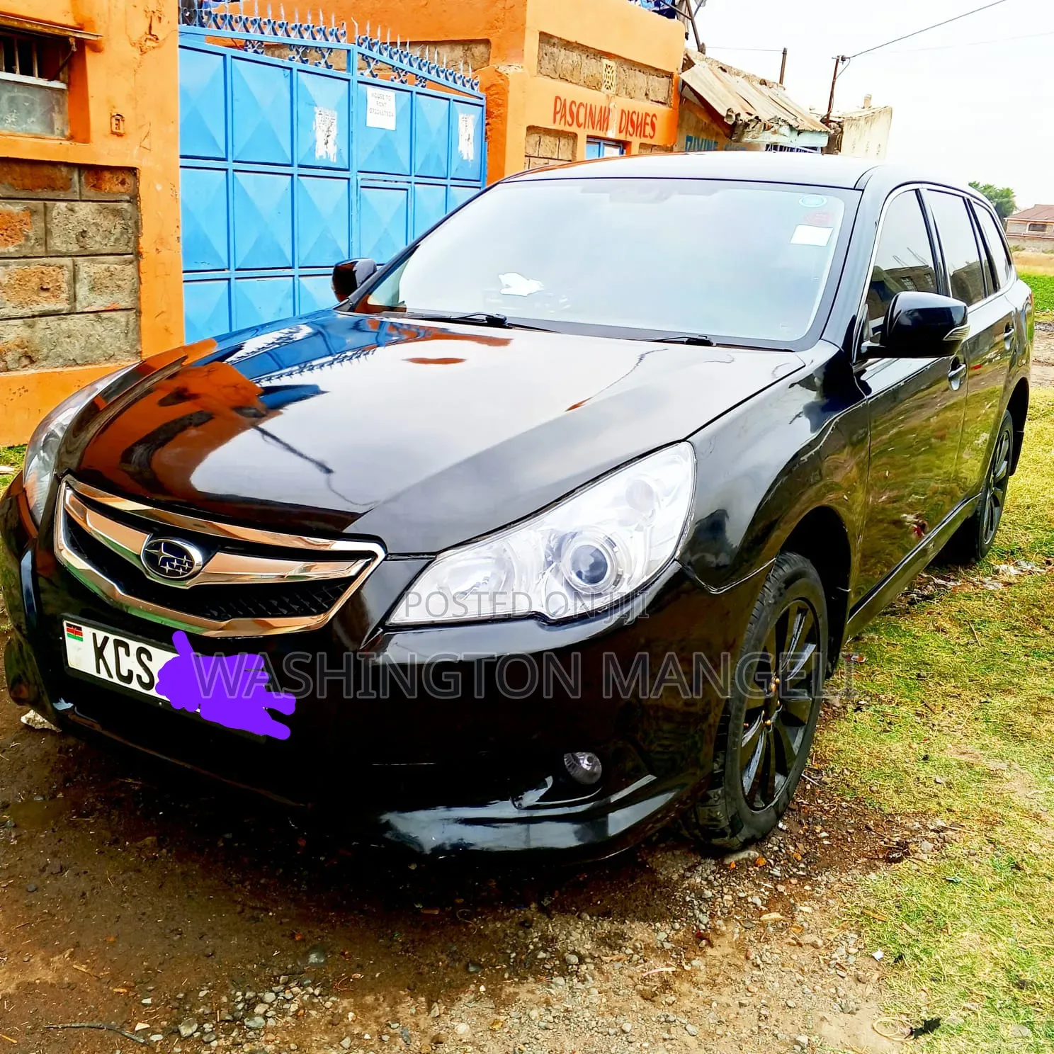 Subaru Legacy 2011 Black