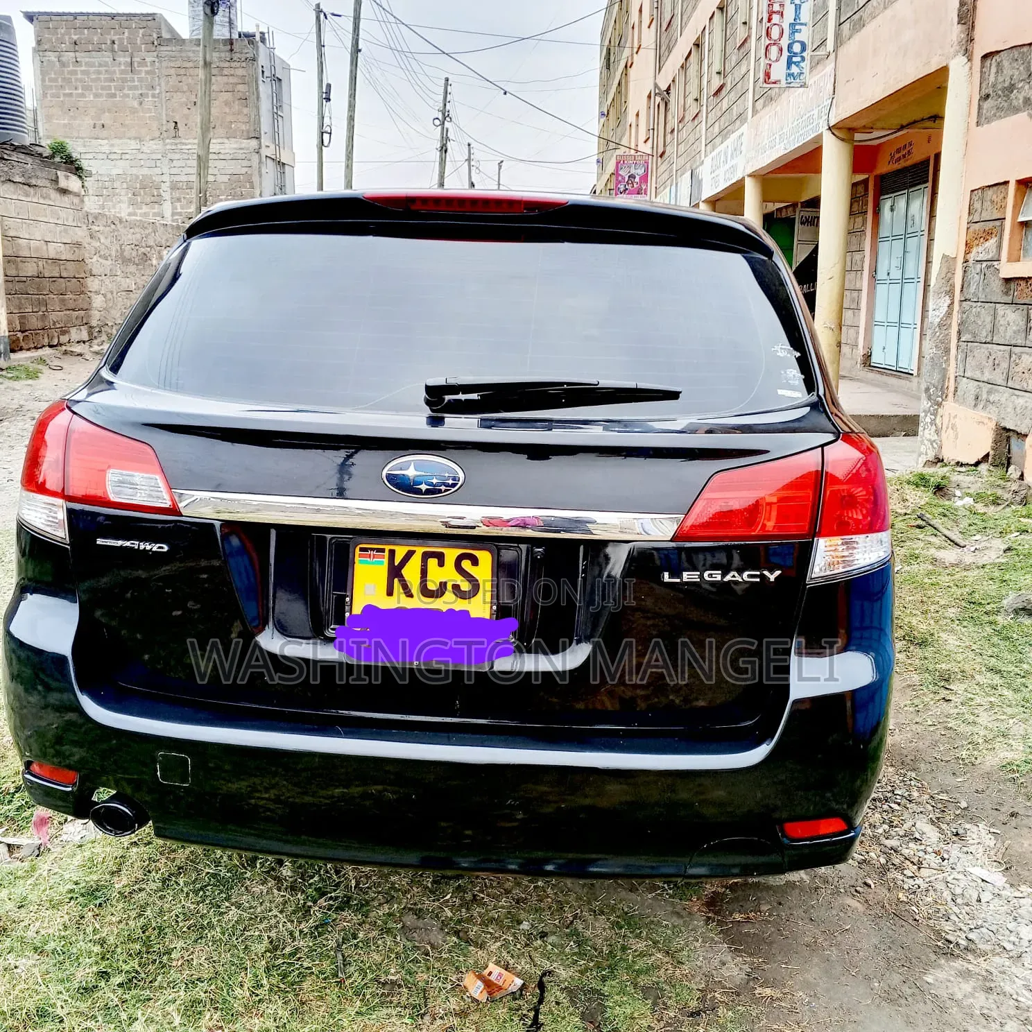 Subaru Legacy 2011 Black
