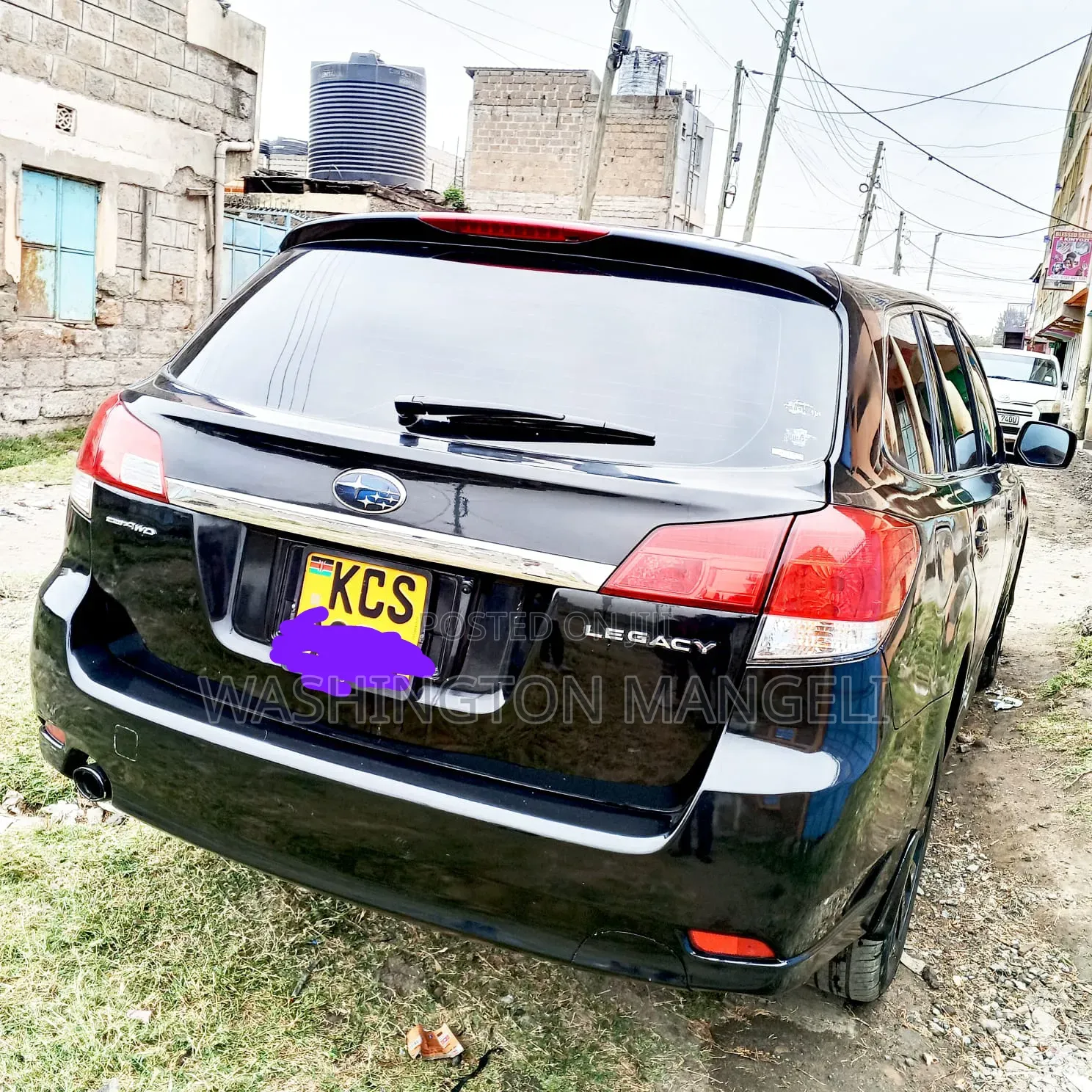 Subaru Legacy 2011 Black