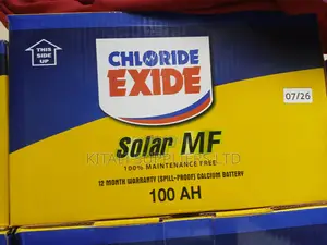Chloride Exide Solar MF 100Ah Maintenance-Free Solar Battery