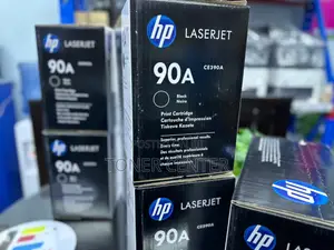 HP 90A Black Toner (CE390A) High-Performance Genuine HP Cartridge