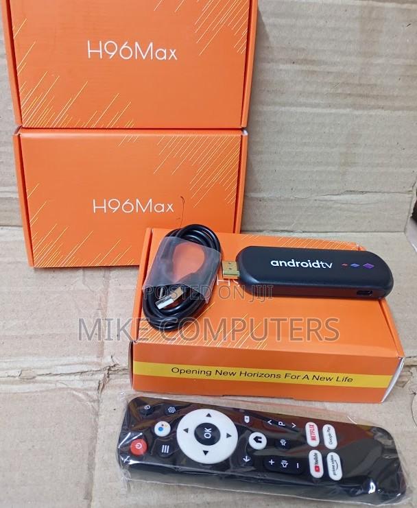H96 Max TV Stick With Digital Apps Installed - main view