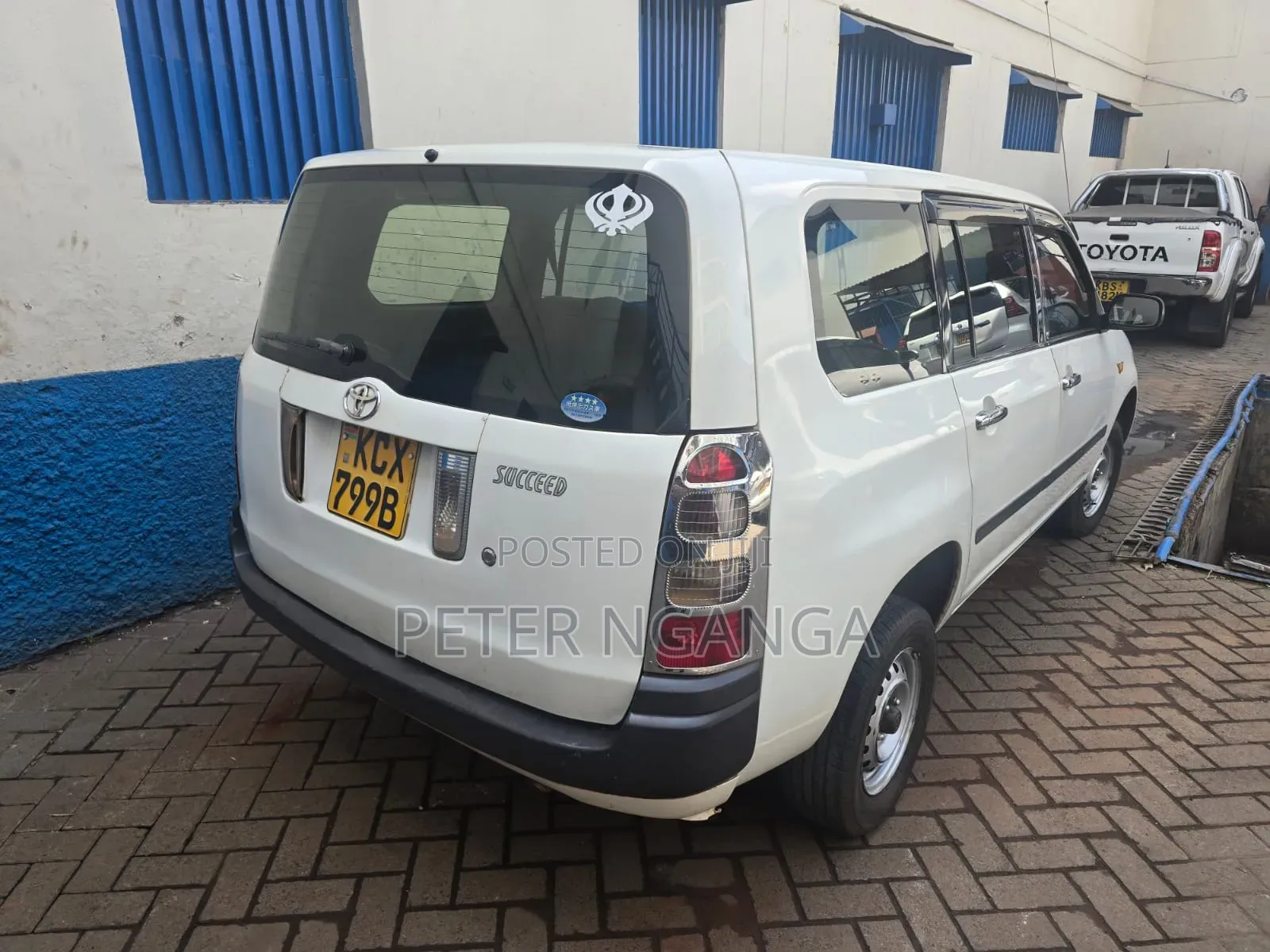 Toyota Succeed 2013 White