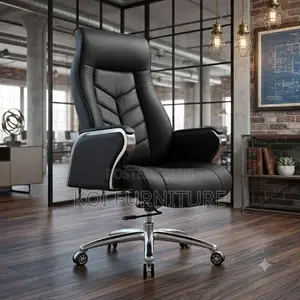Office Chairs; Executive Heavy Cushioned Office Chairs