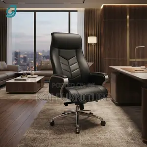 Office Chairs; Executive Heavy Cushioned Office Chairs