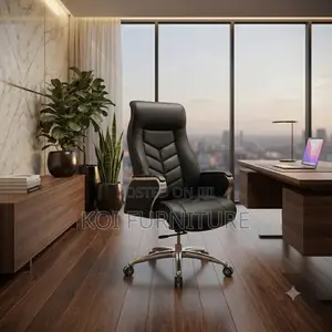 Office Chairs; Executive Heavy Cushioned Office Chairs