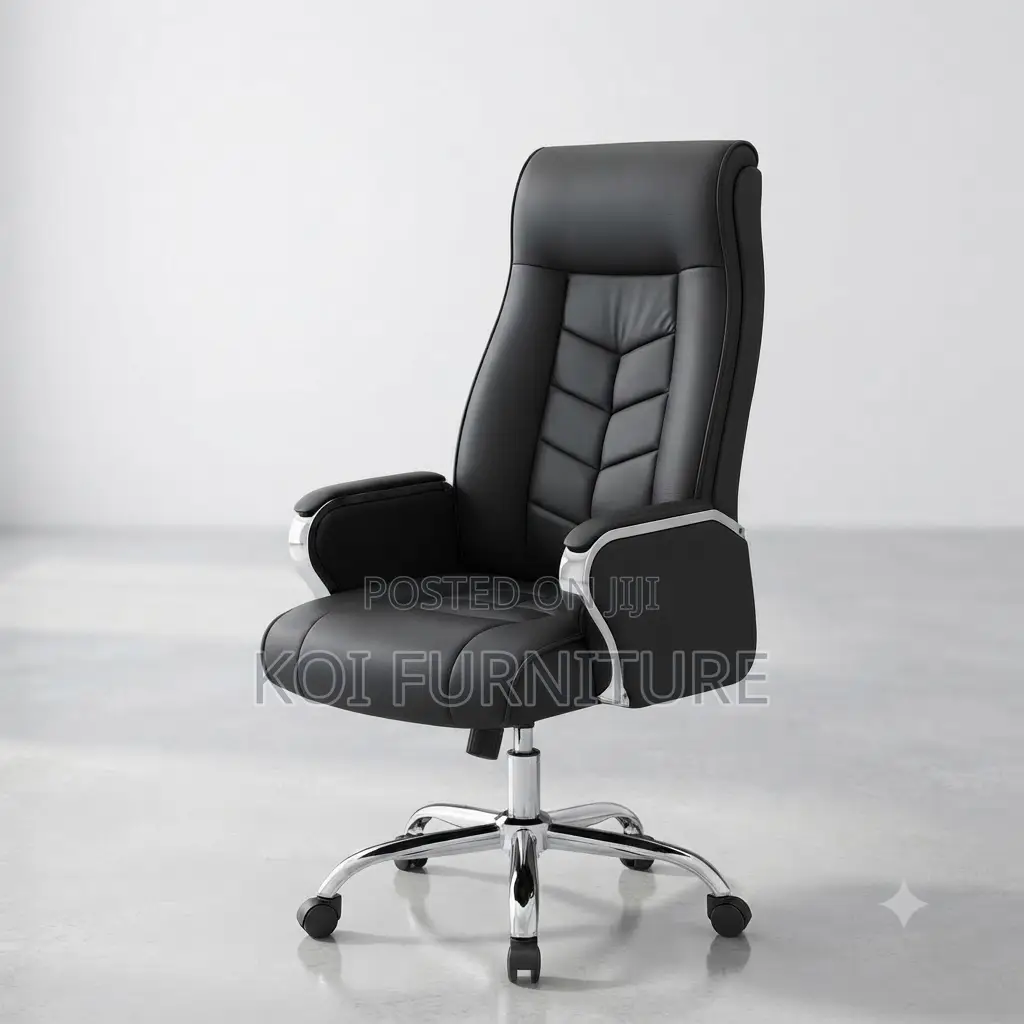 Office Chairs; Executive Heavy Cushioned Office Chairs