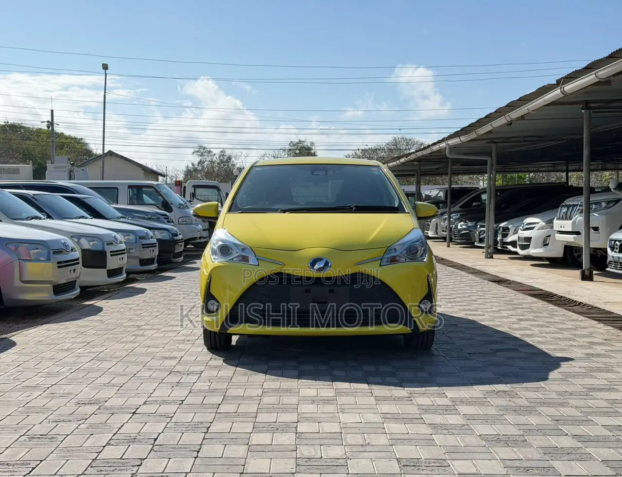 Toyota Vitz 2019 Yellow